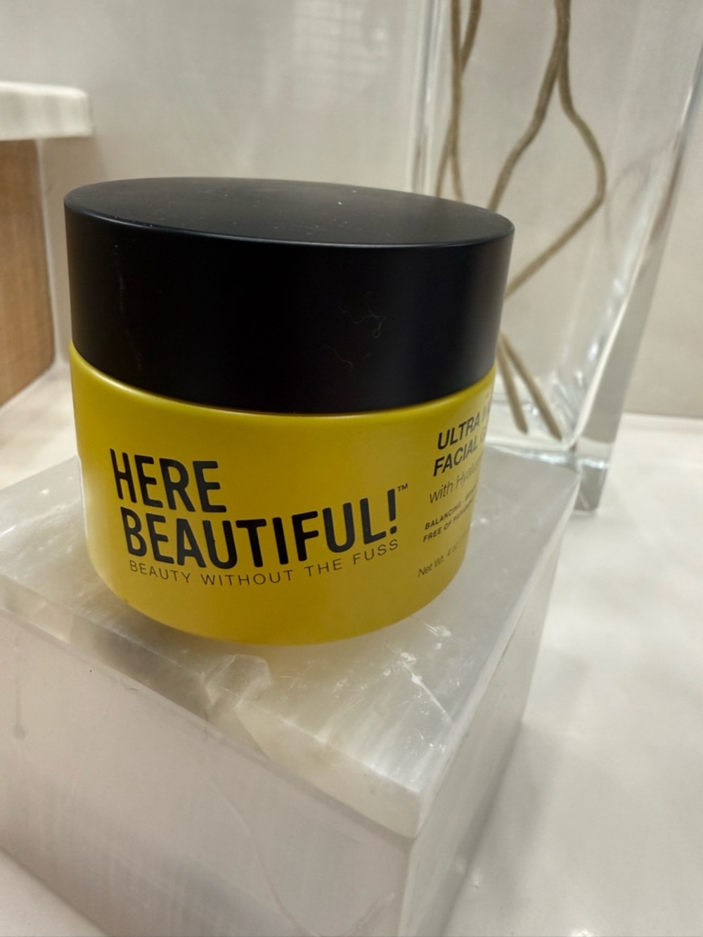 Here Beautiful! Ultra Hydrating Face Cream - Yellow